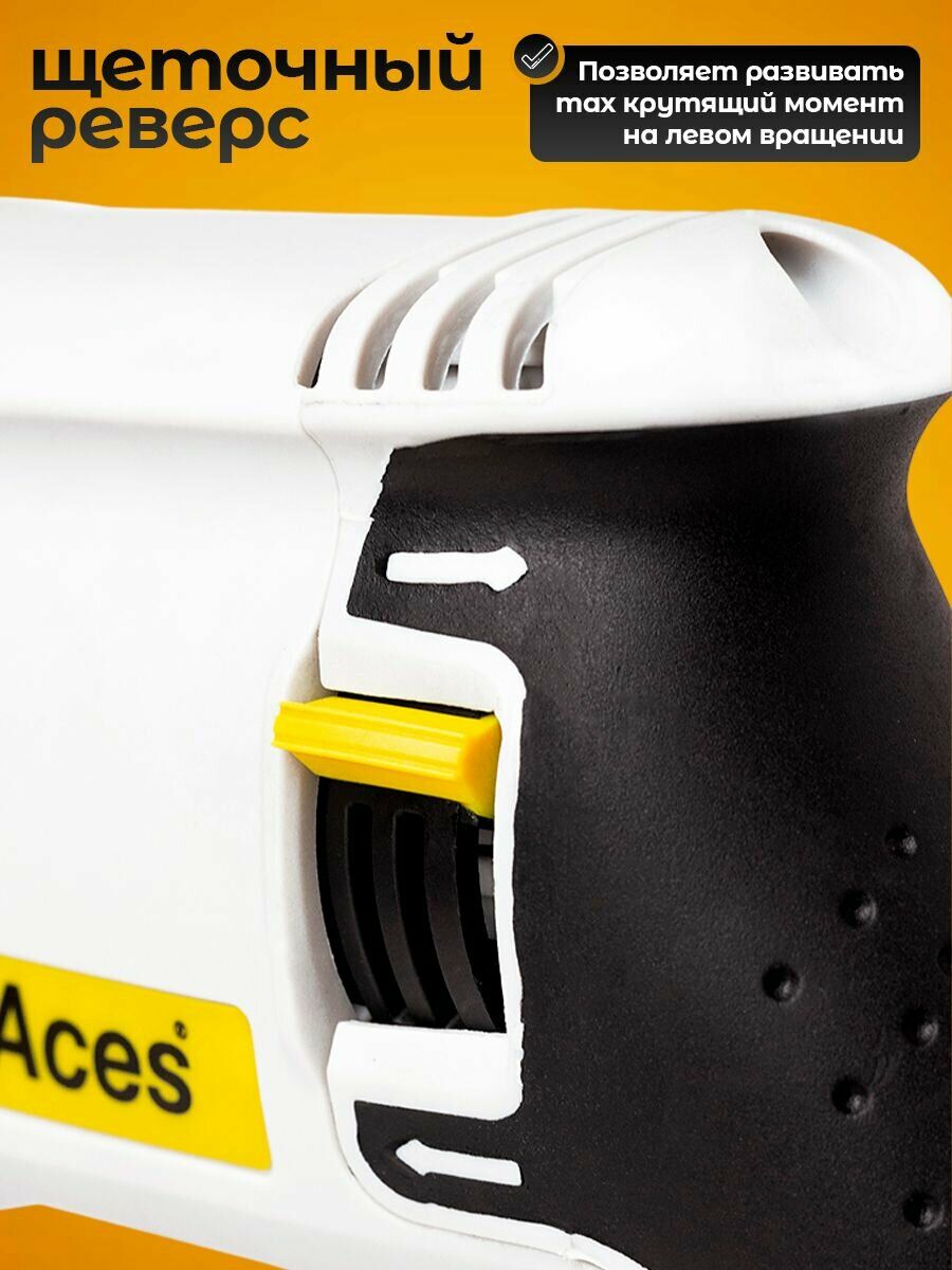 Элемент механизма бренда Aces с функцией щеточного реверса и максимальным крутящим моментом