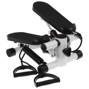 Мини механический степпер для дома с эспандерами, рельефными платформами для ног и гидравлической системой сопротивления