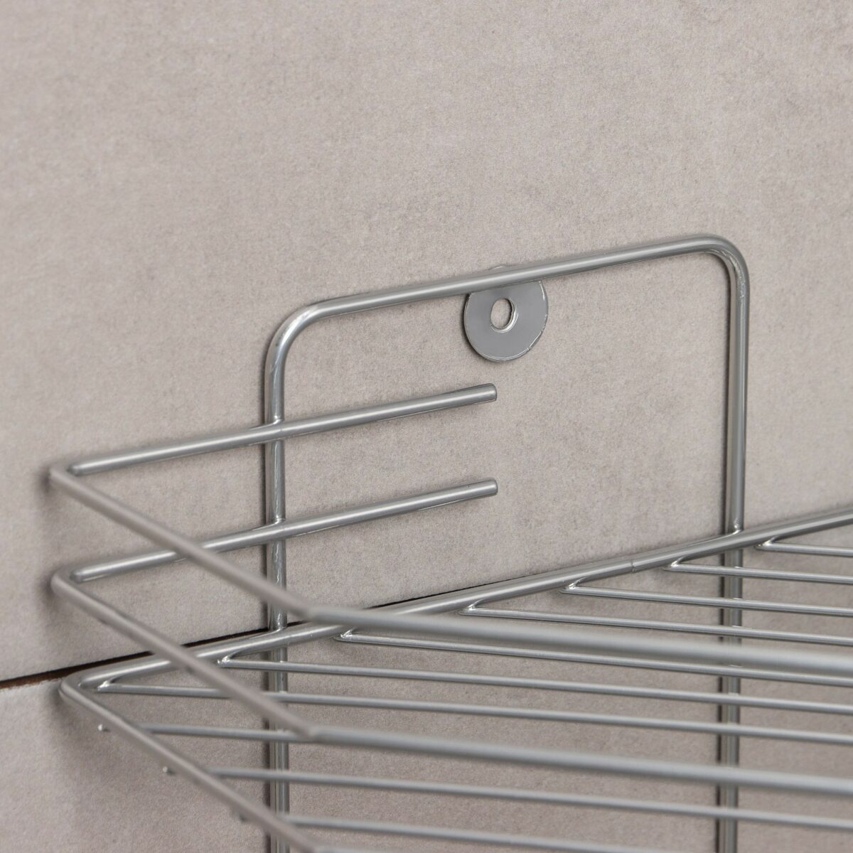 Металлическая хромированная угловая настенная полка для ванной 2 уровня Угловая полка для ванной комнаты из нержавеющей стали с хромированным покрытием, 2 уровня, крепление на стену