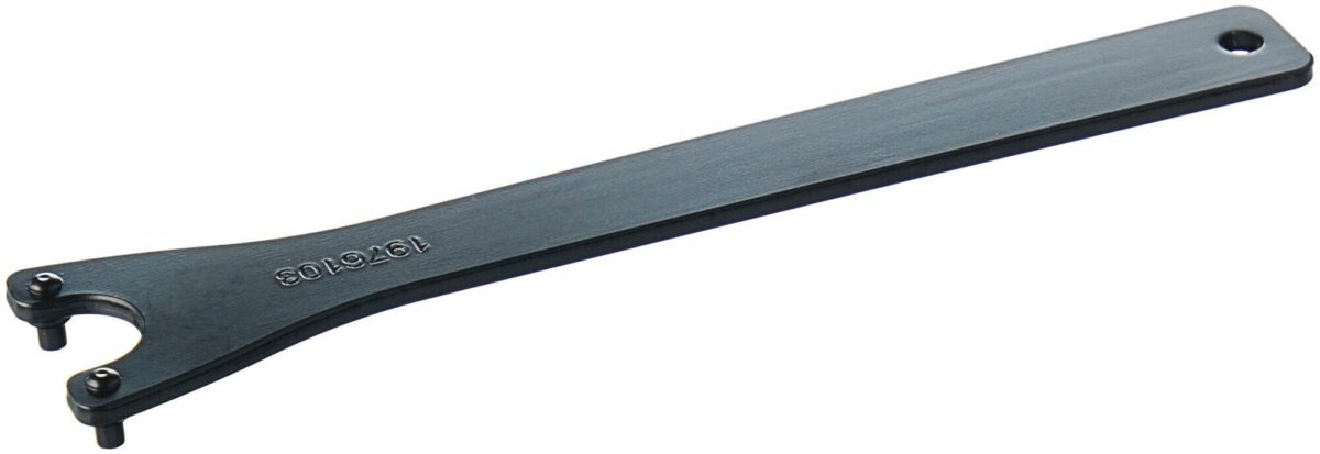 Металлический инструмент с маркировкой 1916103, плоская удлиненная ручка, два штыря для работы с компонентами с отверстиями