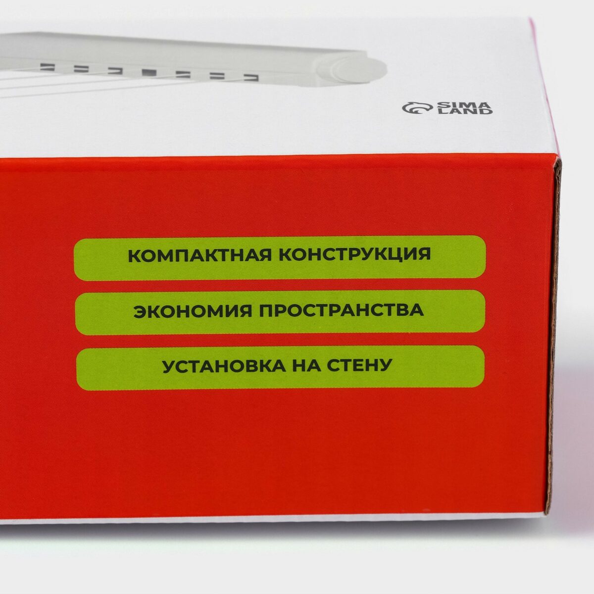 Роторная настенная сушилка для белья с 4 линиями, компактная вытяжная конструкция Белая роторная сушилка для белья с 4 линиями, настенный крепеж, компактное и удобное решение для дома