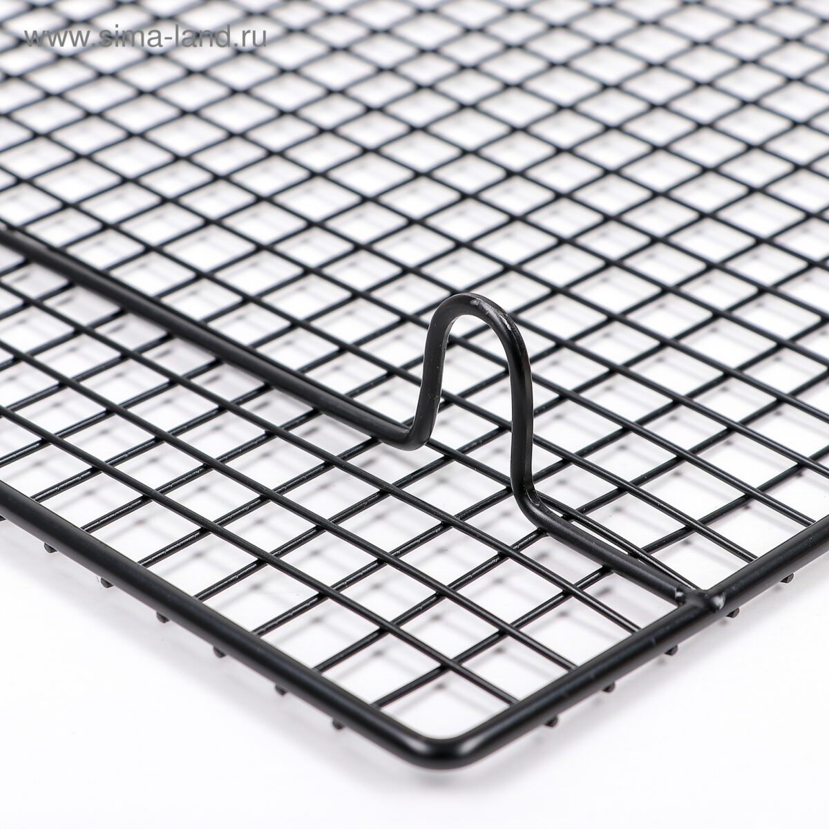 Решётка для глазирования и остывания десертов из металла — идеальный аксессуар для кондитера Кондитерская решётка для глазирования и остывания десертов с мелкой сеткой и ножками, изготовленная из чёрного металла