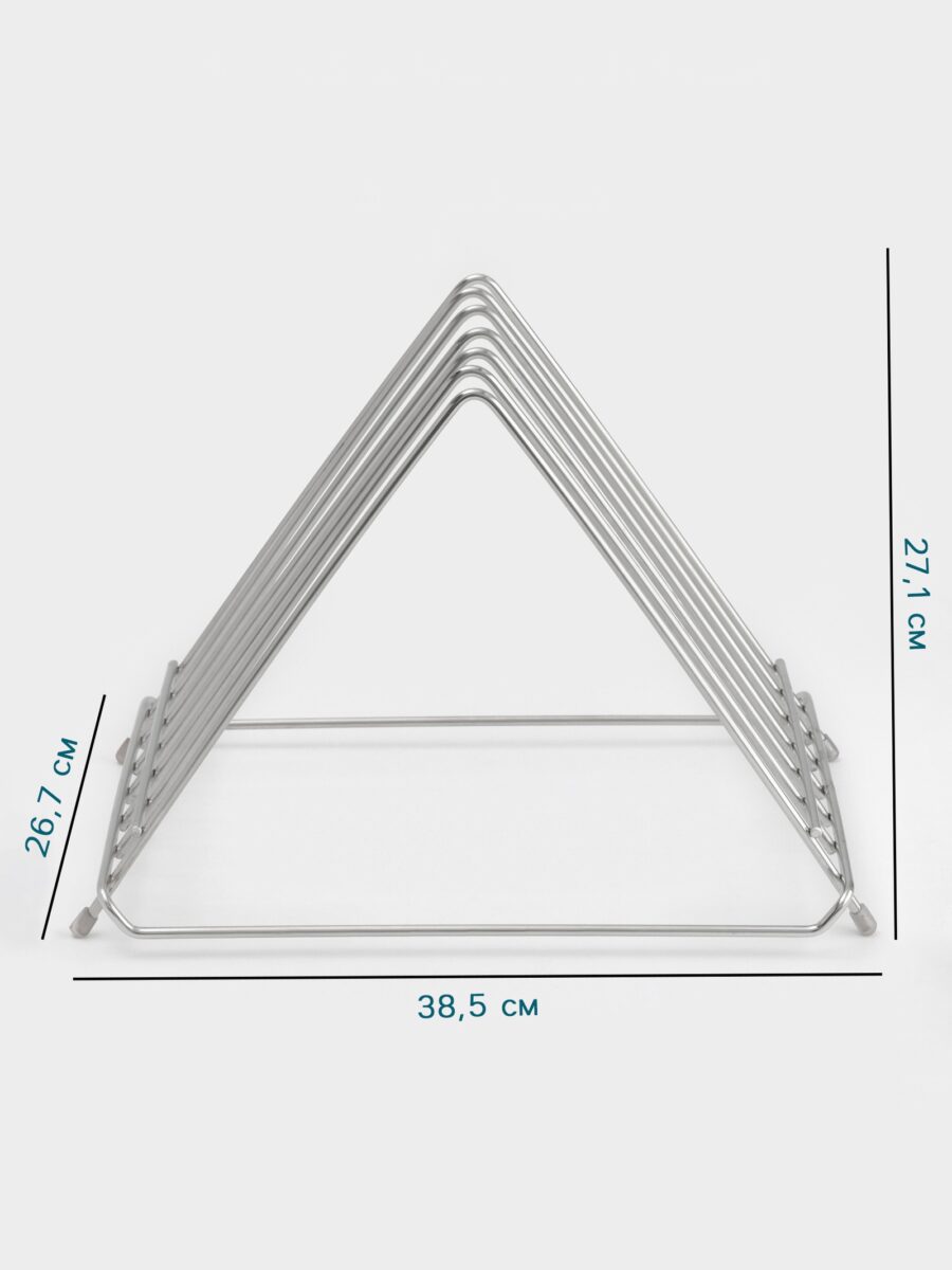 Подставка для досок из нержавеющей стали с поддоном – современный кухонный аксессуар Металлическая настольная подставка для сушки разделочных досок из нержавеющей стали