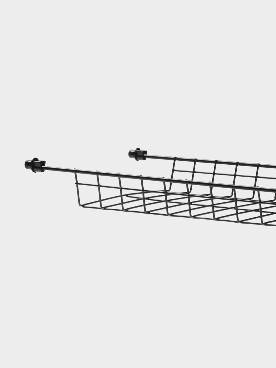 Металлическая сушилка для посуды с поддоном для шкафа шириной 60 см, чёрная, 56.5×25.6 см Металлическая сушилка для посуды с поддоном, предназначенная для шкафа шириной 60 см, чёрного цвета, размеры 56.5×25.6 см
