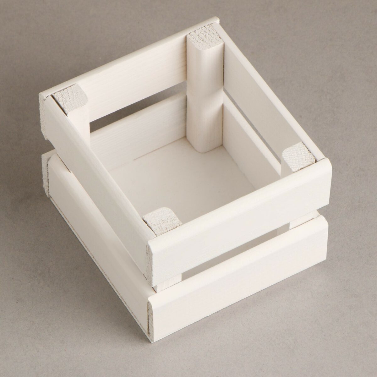 Кашпо деревянное белое стильное для декора и растений Деревянное белое кашпо ручной работы с минималистичным дизайном для декоративных растений и интерьера