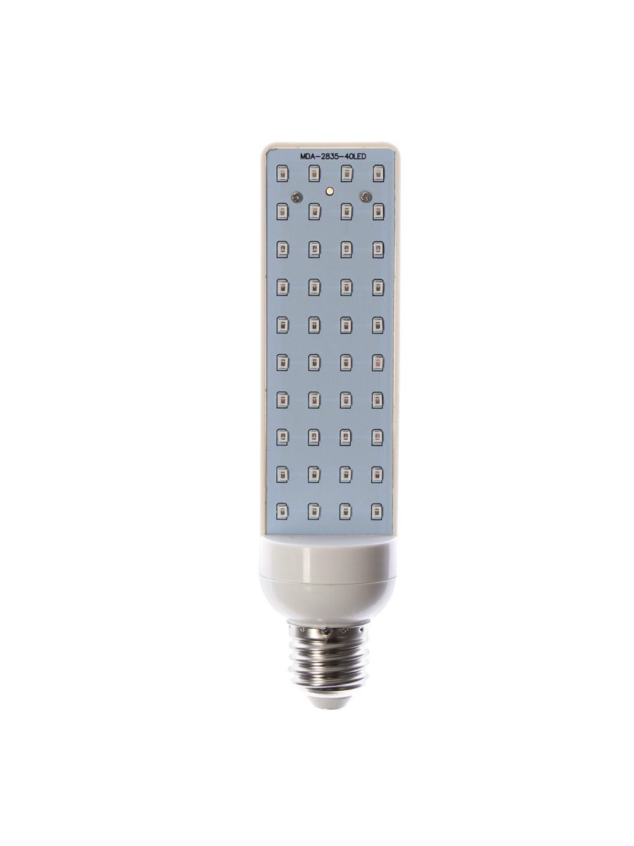 Светодиодная фитолампа 8 Вт с цоколем E27 для фитосвета и ухода за растениями, светодиоды 2835, IP44