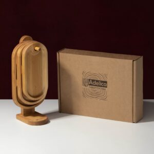 Деревянные доски для закусок с подставкой, сервировочный набор из натурального дерева