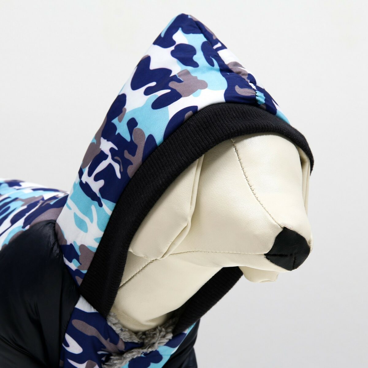 Теплый комбинезон для собак на меху с капюшоном, размер L, защита от ветра и влаги — изображение 6