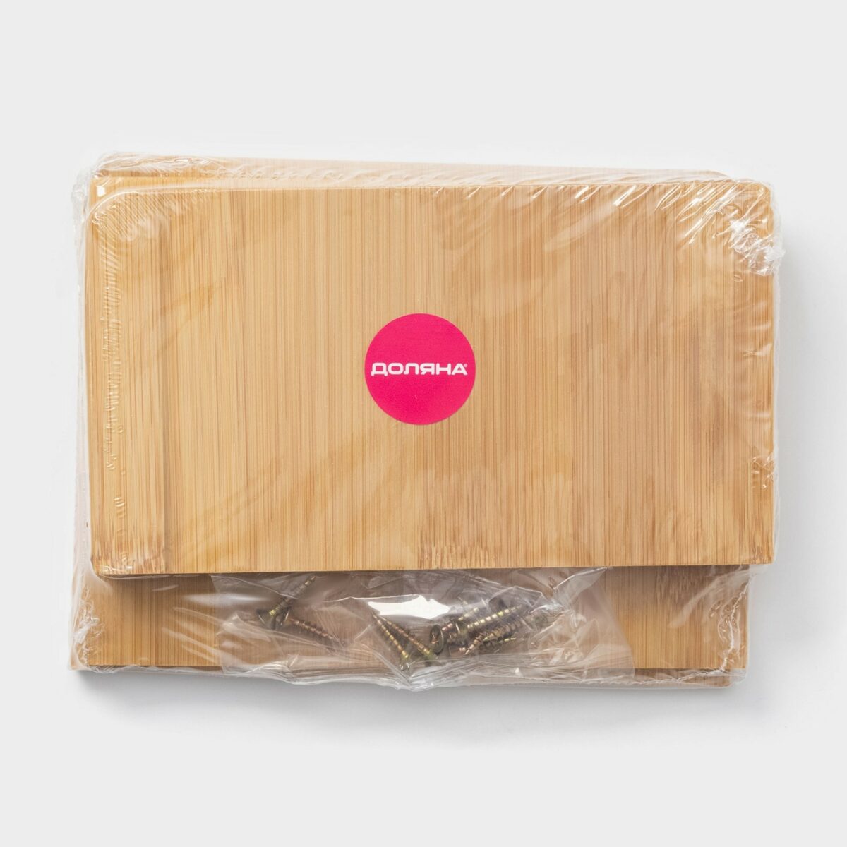 Деревянная подставка для разделочных досок с 3 секциями, 18×10 см, для кухни Деревянная настольная подставка для разделочных досок с поддоном, 3 секции, натуральный бамбук