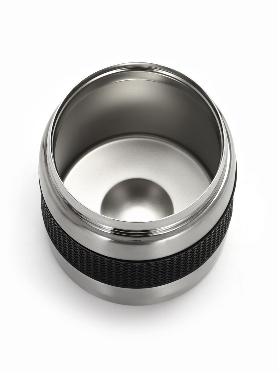 Широкий термос для еды из нержавеющей стали с удобным захватом Термос для еды с широким горлом и вставкой против скольжения, внутренности из нержавеющей стали