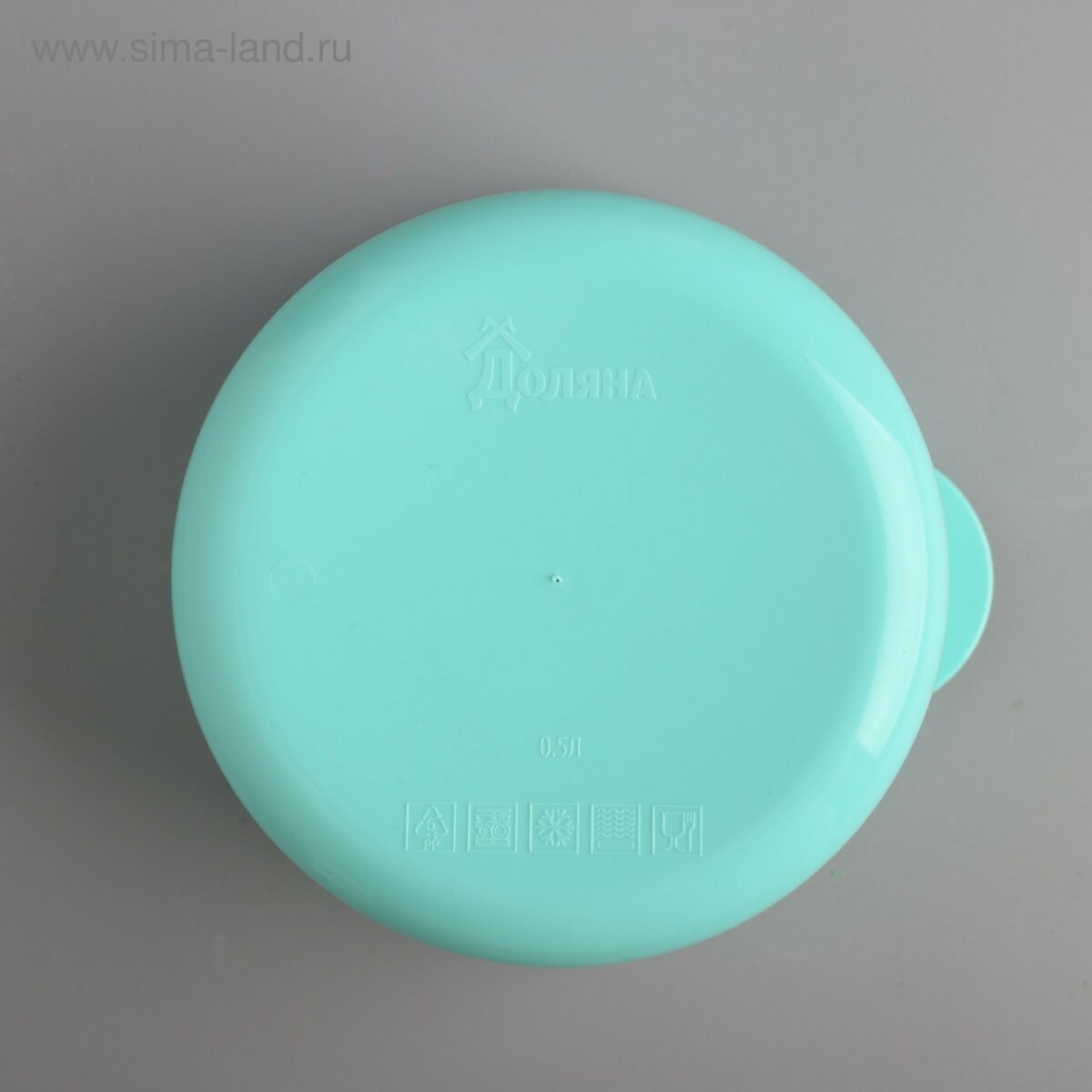 Круглый ланч бокс для еды 500 мл с крышкой и рисунком шиба-ину Стильный круглый ланч бокс 500 мл бирюзового цвета с герметичной крышкой и рисунком собак шиба-ину